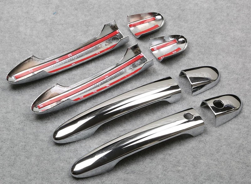 Beautost Fit for Mazda CX5 CX-5 2017 2018 2019 2020 2021 2022 2023 2024 2025 with Smart Keyhole Chrome Door Handle Cover Trims - Image 3